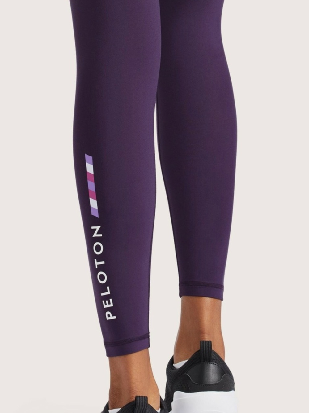 Peloton Deep Purple Seamless Cadent Leggings - Picture 3 of 7